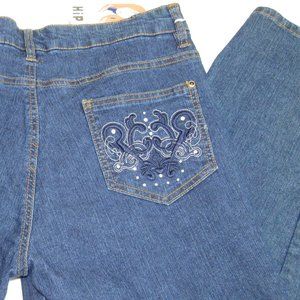 Hip Jeans Size 10 Straight Leg Women Bluejeans NWT
